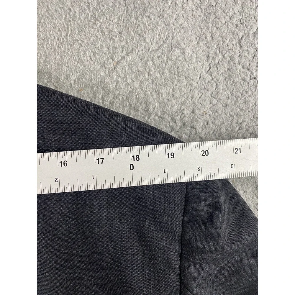 Vintage Brooks Brothers Suit Jacket 46 L Gray Wool Designer Premium USA
